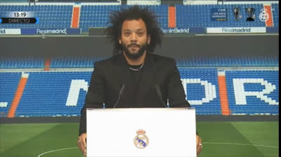 Despedida de Marcelo del Real Madrid