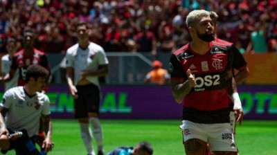 Super Copa do Brasil 2020  Flamengo x Athlético-PR (Final) com Galvão Bueno (Globo) 1º tempo