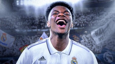 Presentación de Tchouameni como jugador del Real Madrid