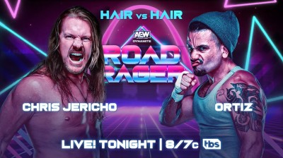 Ortiz Vs Chris Jericho - Hair Vs Hair Match - Dynamite Road Rager 15/06/2022