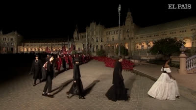 Desfile de Dior en Sevilla