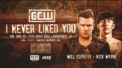 Nick Wayne Vs Will Ospreay - I Never Liked You