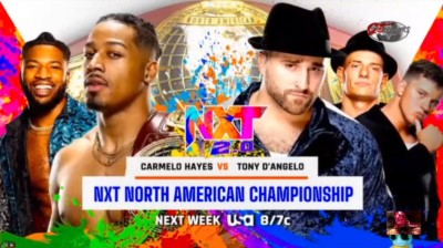 Carmelo Hayes Vs Tony D'Angelo - Campeonato Norte Americano de NXT - NXT 2.0 21/06/2022