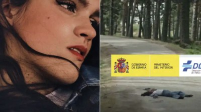 Anuncio contra los atropellos del Gobierno de España con Amaia