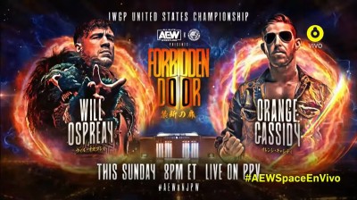 Will Ospreay Vs Orange Cassidy - Campeonato Peso Pesado de los Estados Unidos de la IWGP - Forbidden Door 2022