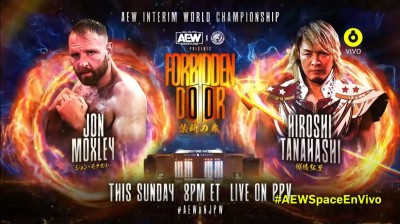 Jon Moxley Vs Hiroshi Tanahashi - Campeonato Interino Mundial de AEW - Forbidden Door 2022