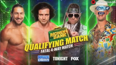 Madcap Moss Vs Ezekiel Vs The Miz Vs Happy Corbin - SmackDown 01/07/2022