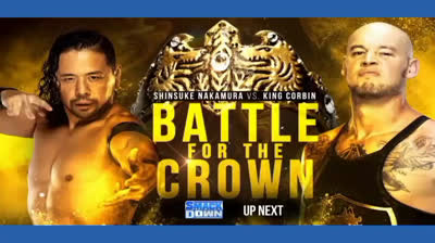 SHINSUKE NAKAMURA VS BARON CORBIN - SMACK DOWN 18 DE JUNIO DE 2021