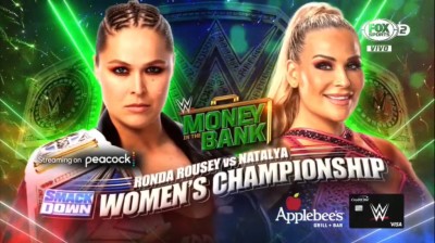 Ronda Rousey Vs Natalya - Campeonato Femenino de SmackDown - Money In The Bank 2022