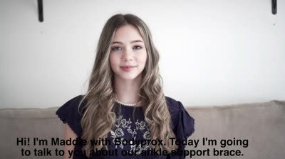 Ankle Support Brace, Breathable Neoprene Sleeve, Adjustable Wrap!