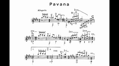 Francisco Tárrega Pavana