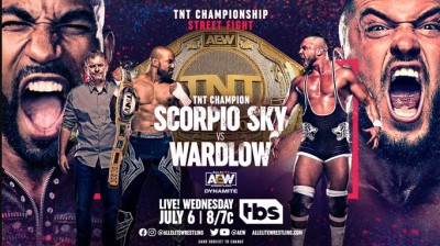 Scorpio Sky Vs Wardlow - Street Fight - Campeonato de TNT - Dynamite 06/07/2022
