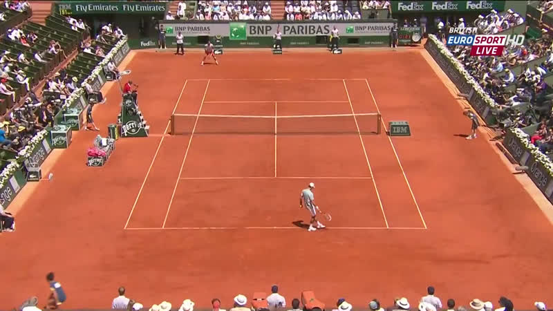 Nadal vs Djokovic - Roland Garros 2013 SF Full Match - TokyVideo