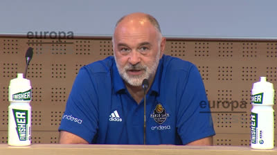 Rueda de prensa de Pablo Laso