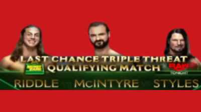 RIDDLE VS DREW MCINTYRE VS AJ STYLES - RAW 28 DE JUNIO DE 2021