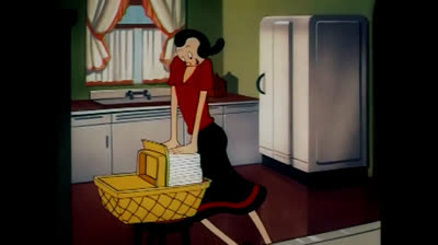 Popeye the Sailor -  Cookin' With Gags