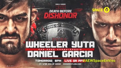 Wheeler Yuta Vs Daniel Garcia - Campeonato Pure de ROH - Death Before Dishonor 2022