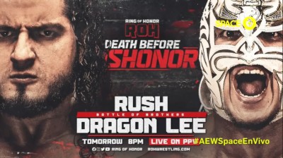 Dragon Lee Vs Rush - Death Before Dishonor 2022