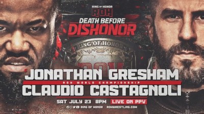Jonathan Gresham Vs Claudio Castagnoli Death Before Dishonor 2022 Highlights