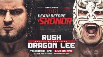 Dragon Lee Vs Rush - Death Before Dishonor 2022 Highlights