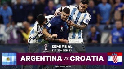 2022 World Cup Semi Final Argentina vs Croatia 1st Half