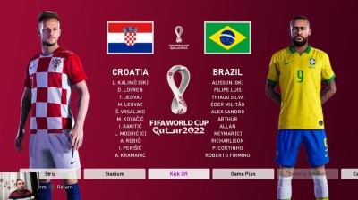 2022 Fifa World Cup Quarter Final Brazil VS Croatia 2nd Half