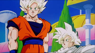 Bola de drac Z Cap168 // Pare i fill han tornat. Els herois surten de la sala de l'Esperit del Temps